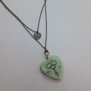 Betsey Johnson locket necklace